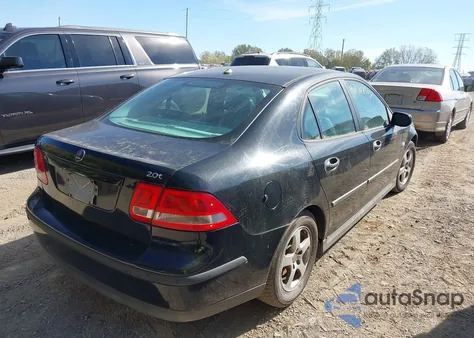 2004 Saab 9-3 Linear from USA, damaged, VIN YS3FB45S841040860
